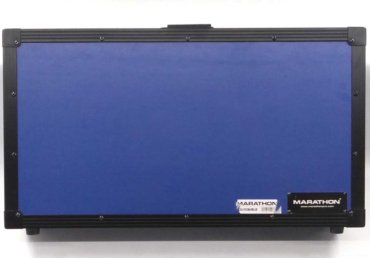 Marathone MA-CDJ10V2BLK Blue DJ CD Player Case Hard Shell New