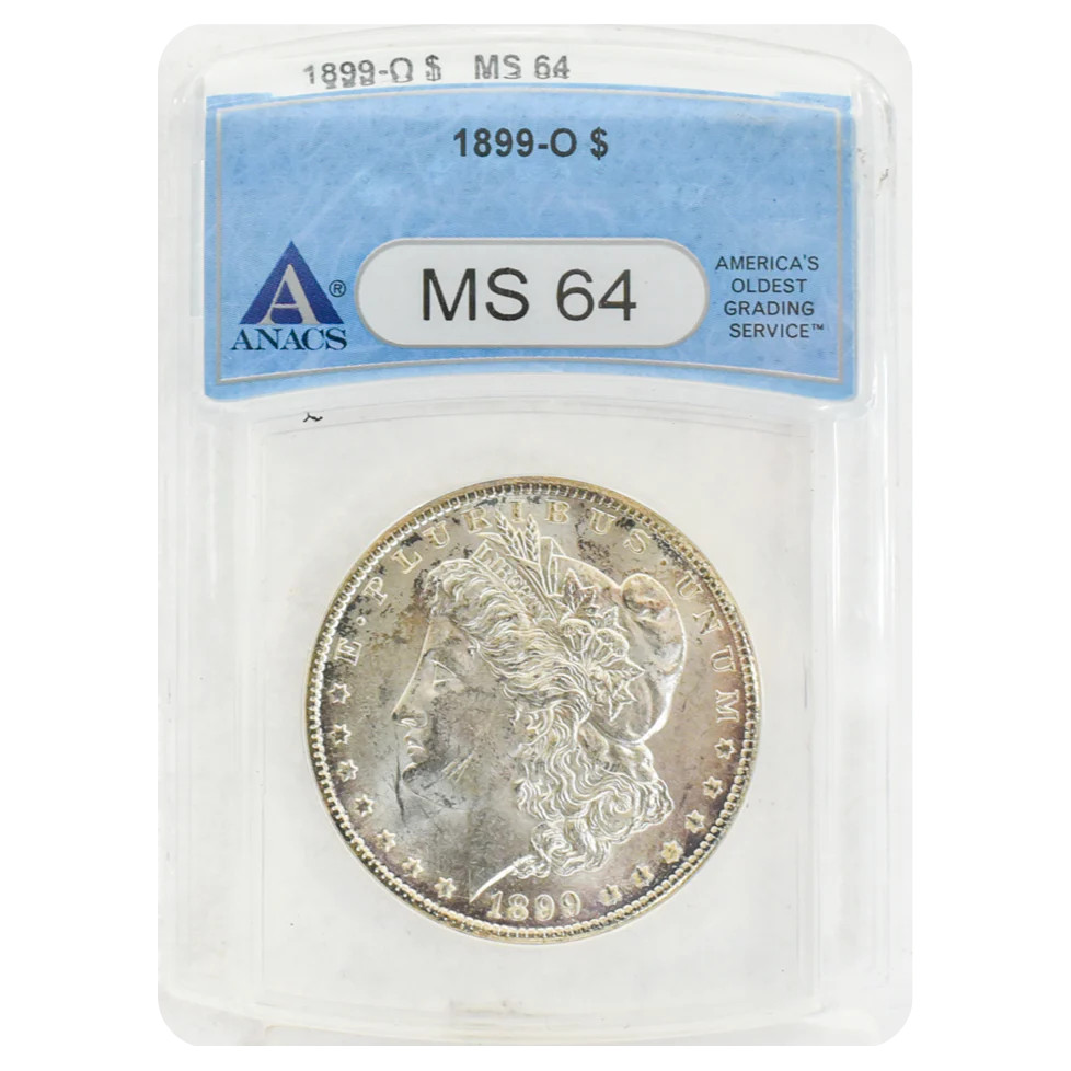 1899-O Morgan Dollar MS64 ANACS