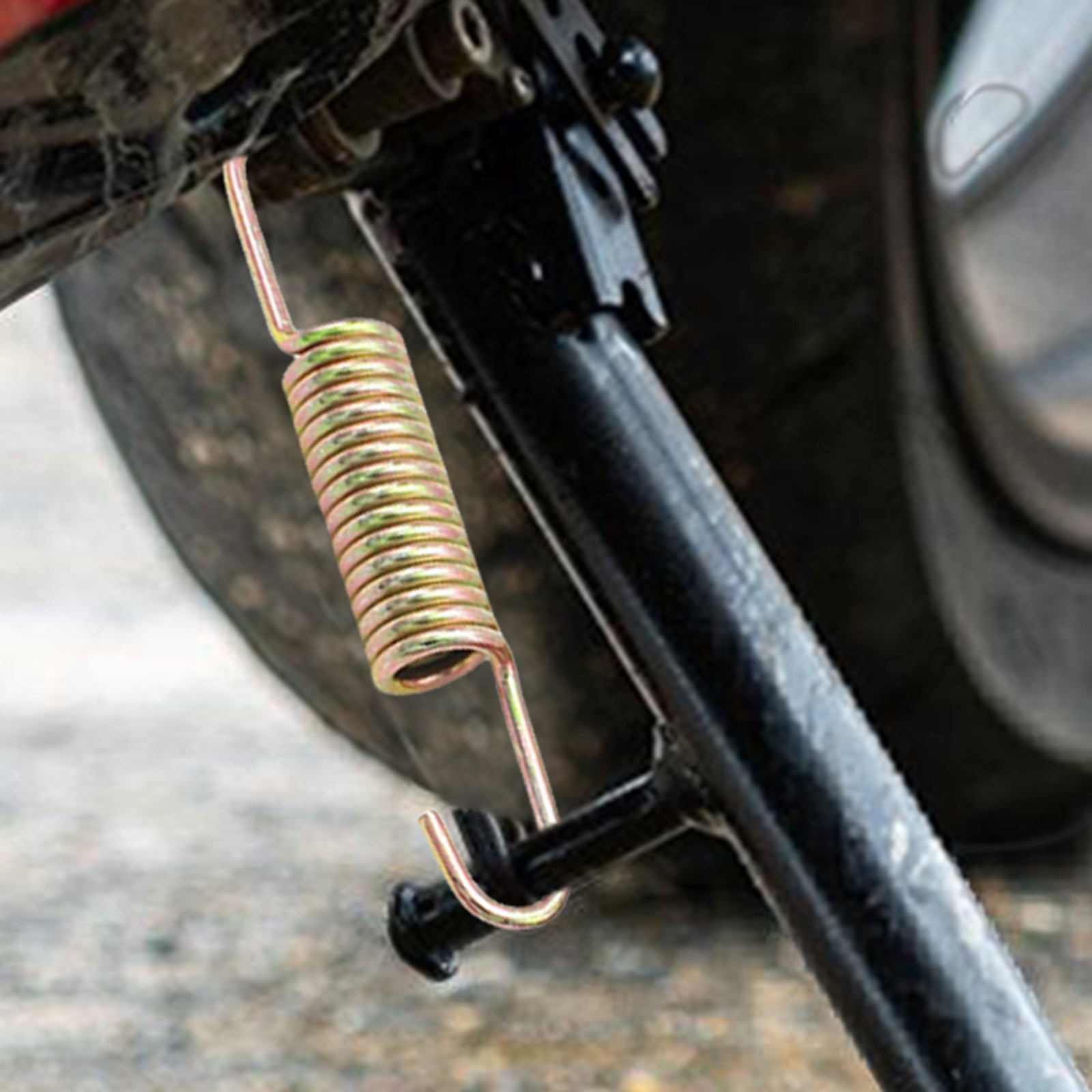 2Pcs Motorbike Kickstand Spring Metal Kick Bracket Springs For Motorcycle