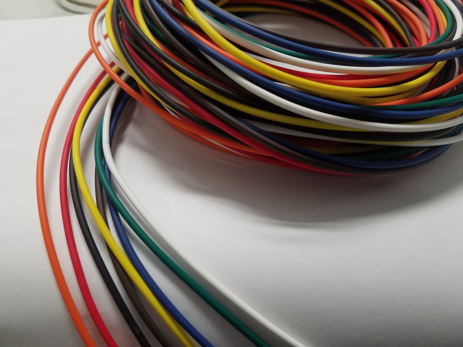 12 AWG TXL HIGHTEMP AUTOMOTIVE POWER WIRE 8 SOLID COLORS 50 FTEA 400' bwrgybbo