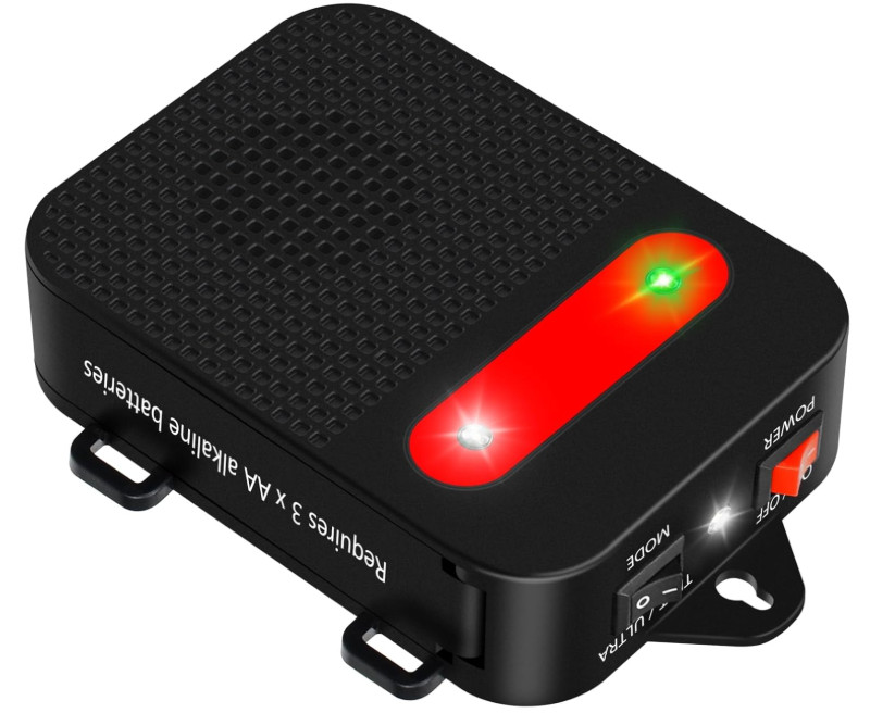 Repelente De Roedores Ultrasonico Electronico Funciona Con Bateria Pest NEW US.