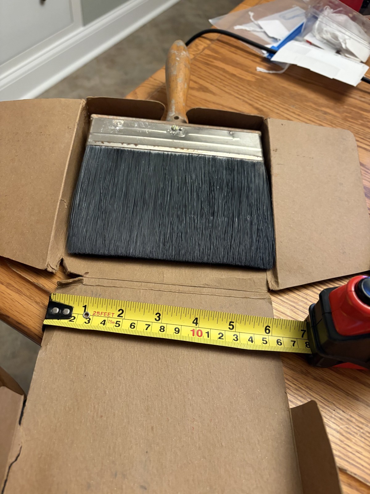 Vintage Linzer 6" inch Paint Brush#60 in Box