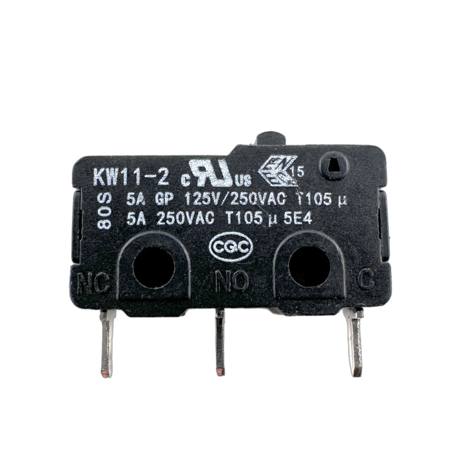 QIAOH KW11-2 5A GP 125V/250VAC T105 5E4 Auto Tailgate 3-Pin Micro Switch