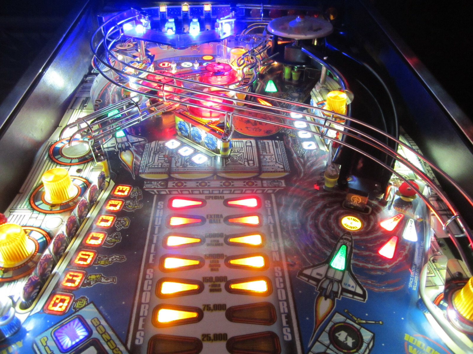 SPACE STATION Pinball LED Lighting Kit custom SUPER BRIGHT KIT