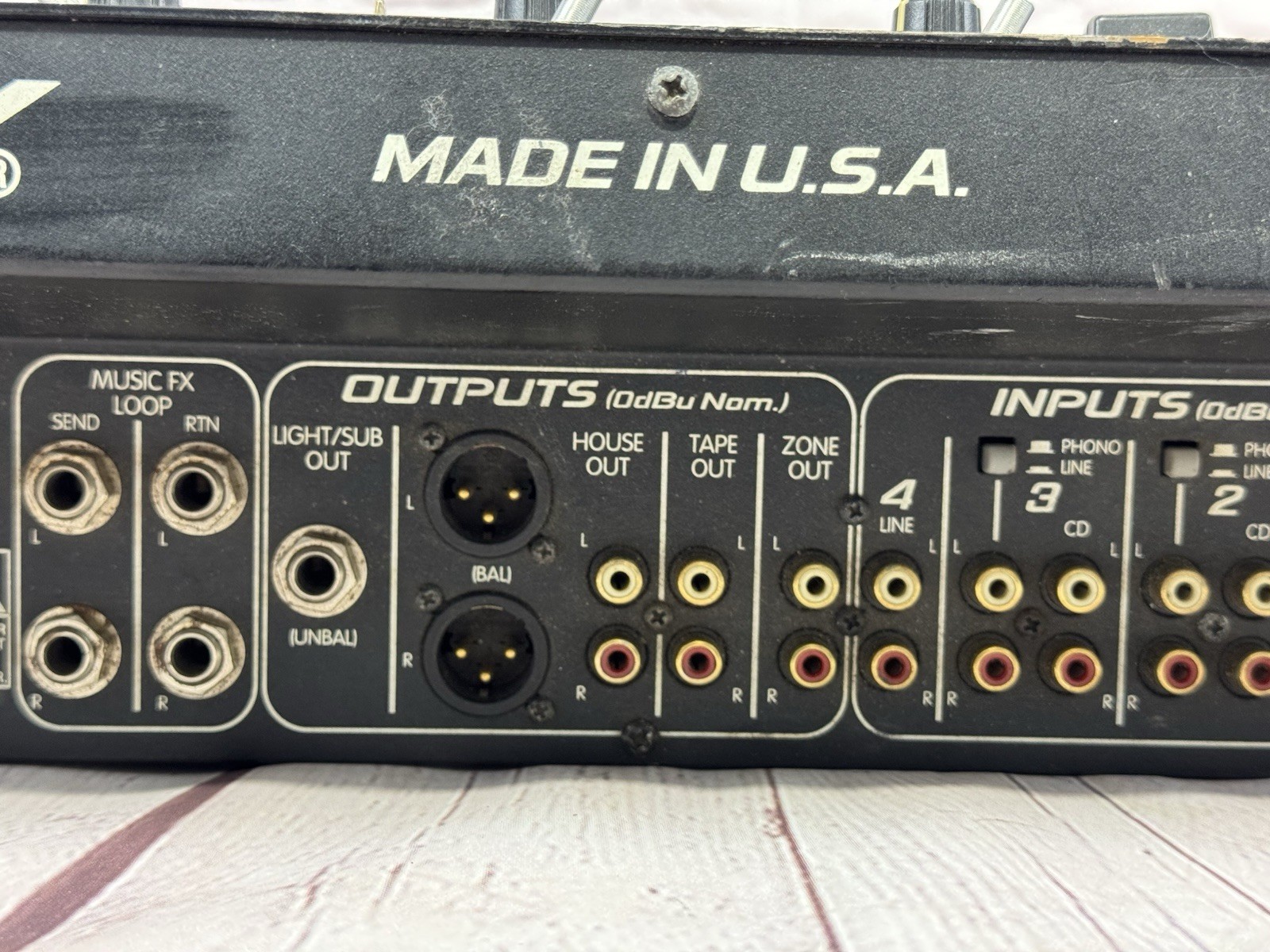 Peavey Club Mix DJ mixer