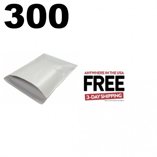300 #3 White 9 x 12 Poly Mailers ** 1-3 DAY