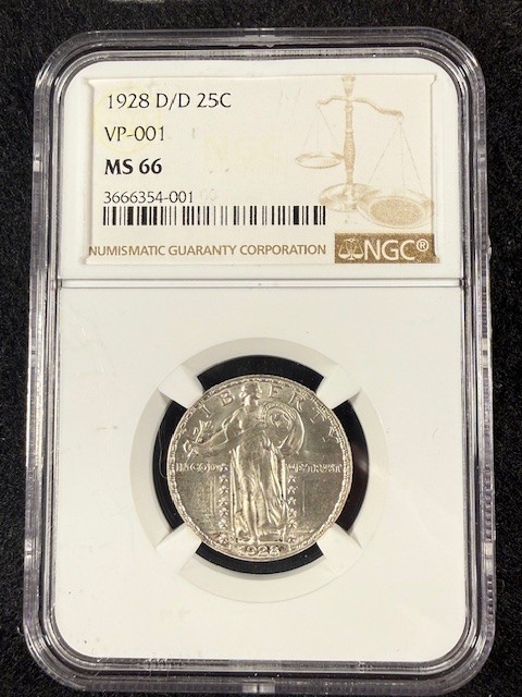 1928-D D/D Standing Liberty Quarter 25C NGC MS66 NICE HIGH-GRADE COIN!!