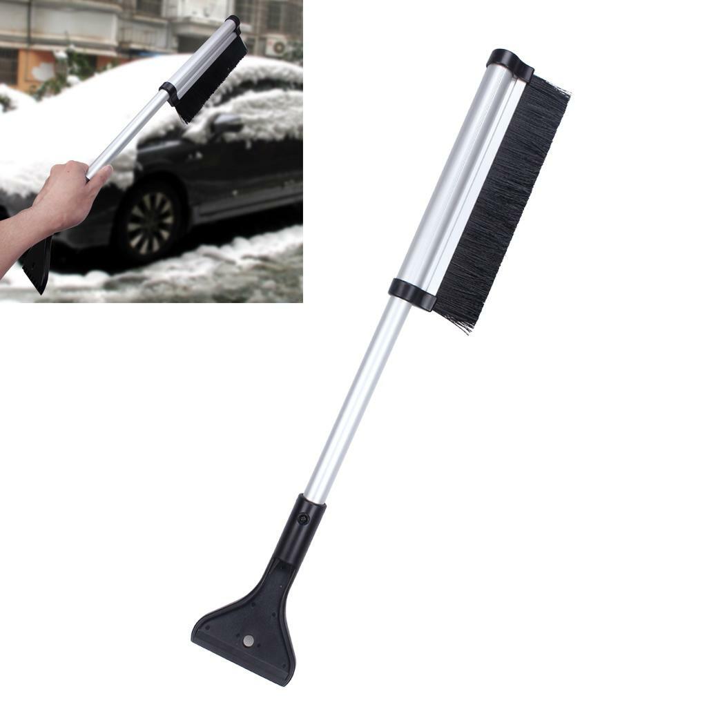 x2 Snow Brush/Ice Scraper for Car Windshield, Extendable 16' to 24'