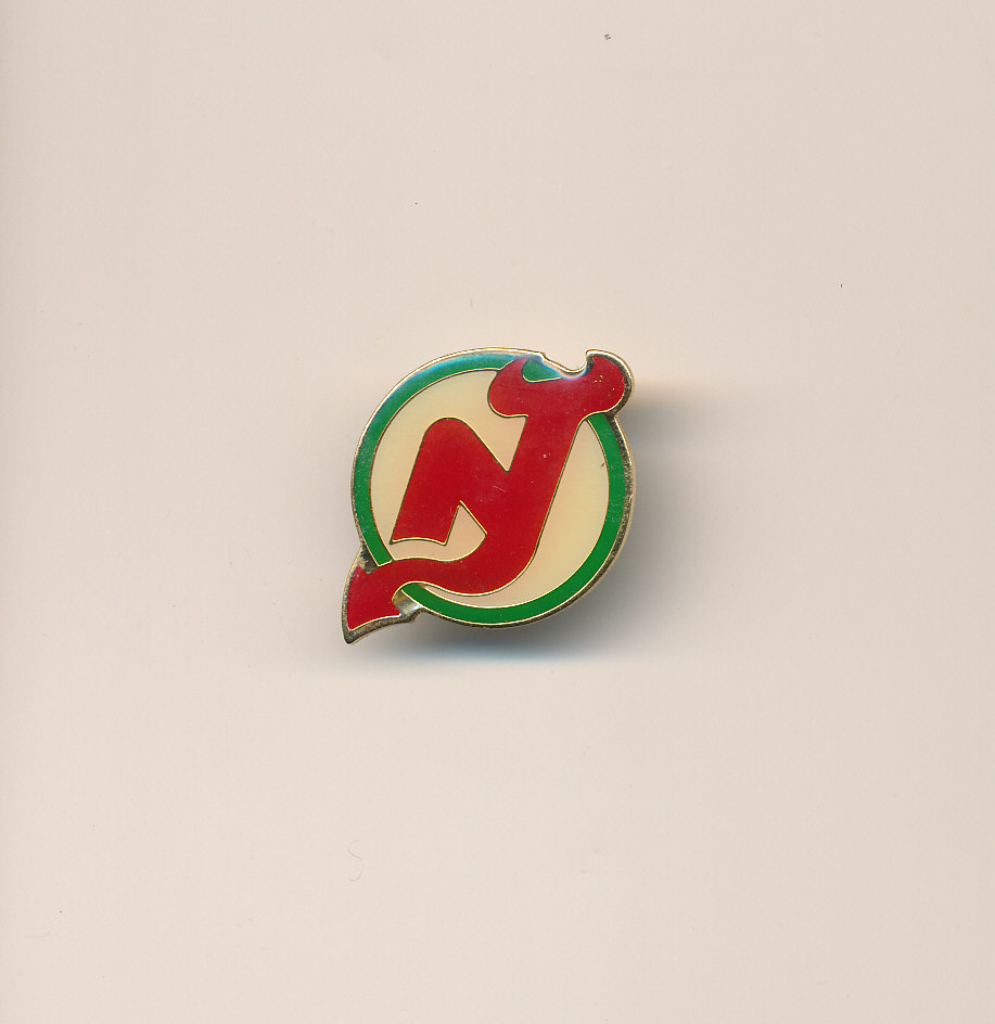 New Jersey Devils Old Logo NHL Hockey Pin