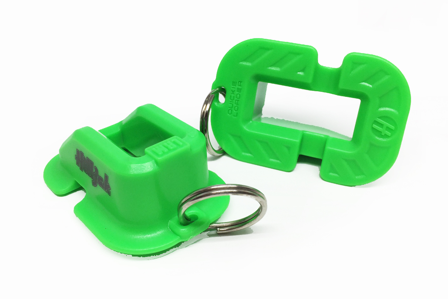 Ruger SR22 Speed loader, Hilljak Quickie Loader LRM, 2-pack Black + Neon Green