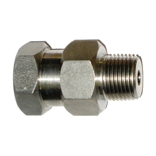 J.E. Adams JE Adams 7044 High Pressure SS Swivel 3/8" F x 3/8" M, 5000 PSI