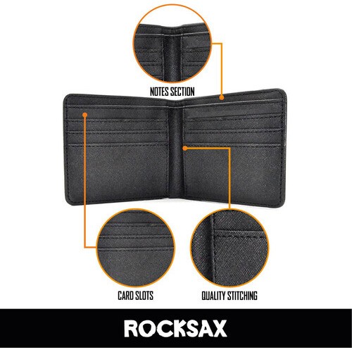 Rocksax - Type O Negative - Dead Again - Wallet with Coin Pocket (Black)