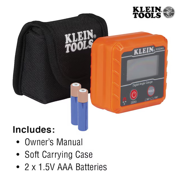Klein Tools Digital Level & Angle Gauge - Perfect for Accurate Angles & Level Me