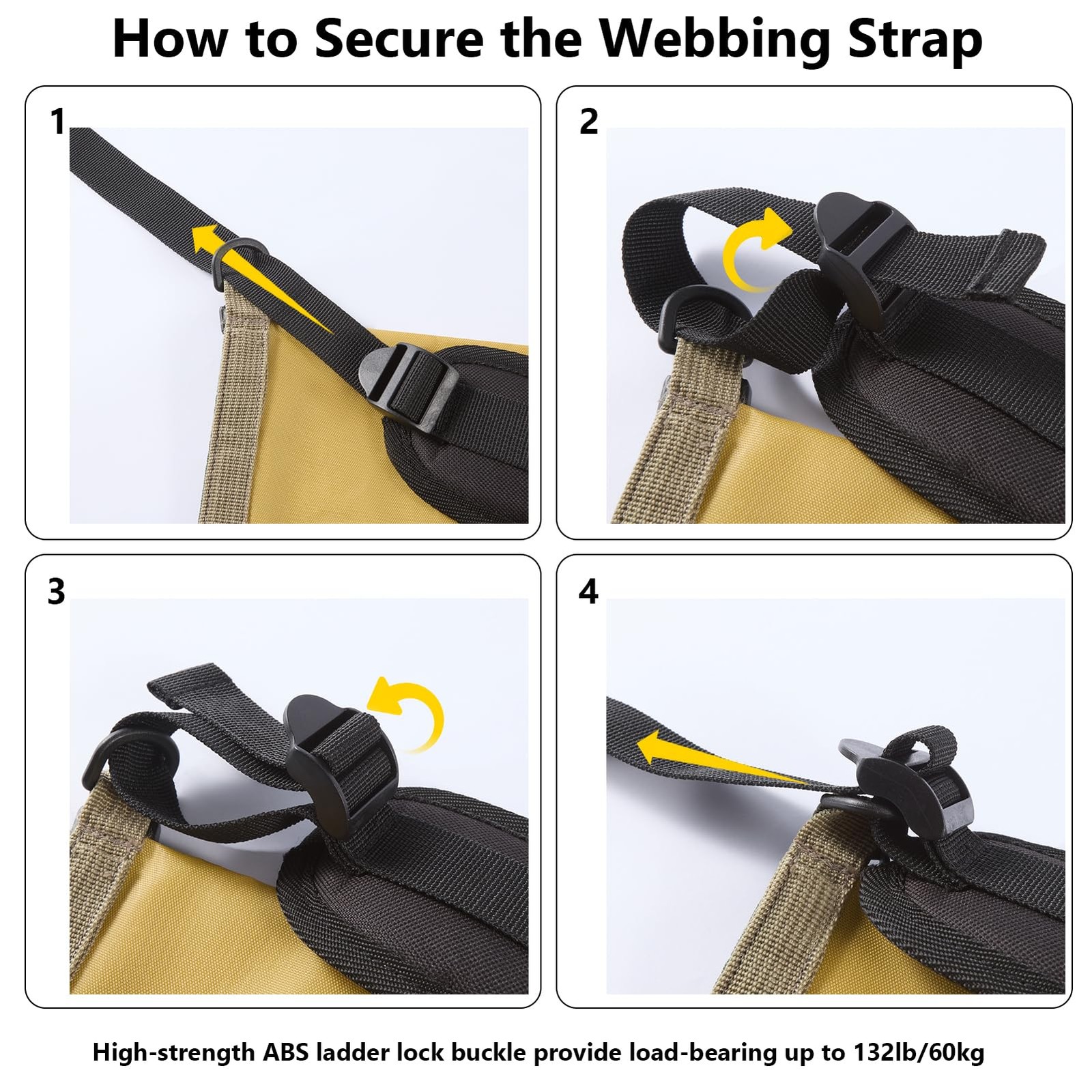 BASSDASH Adjustable Padded Backpack Shoulder Straps Replacement