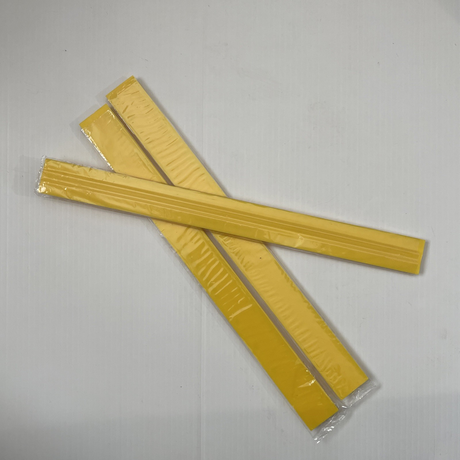 Lot of 3 Rulers Carolina Biological Supply Co. Lab Tool Kit Yellow.