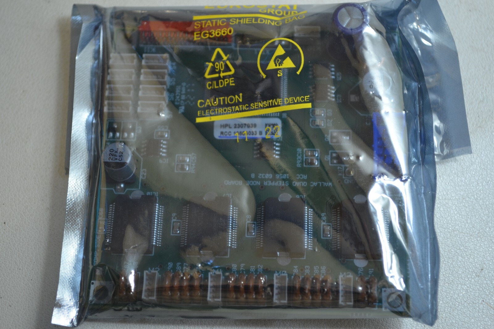 PerkinElmer Wallac Quad Stepper Node RCC 10566032 B PCB Board
