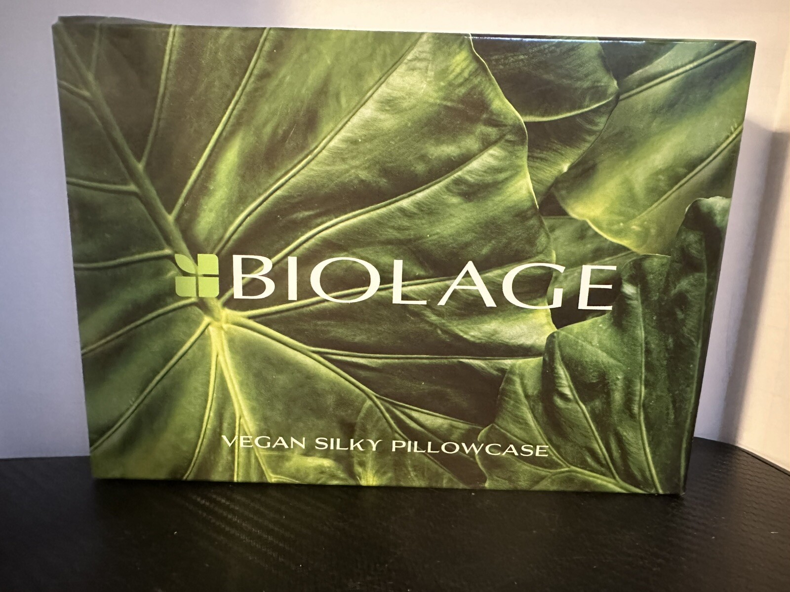 Biolage Vegan Silky Pillowcase White Standard Size 20" X 26” Satin Reduce Frizz