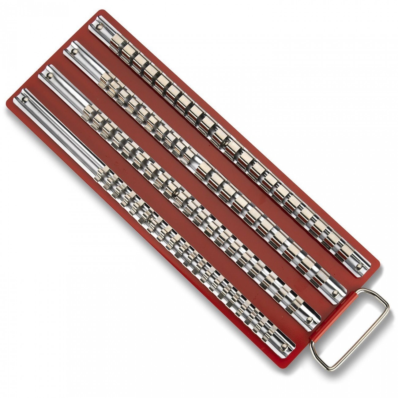 LARGE SOCKET STORAGE HOLDER TRAY RAIL RACK TOOL ORGANIZER
