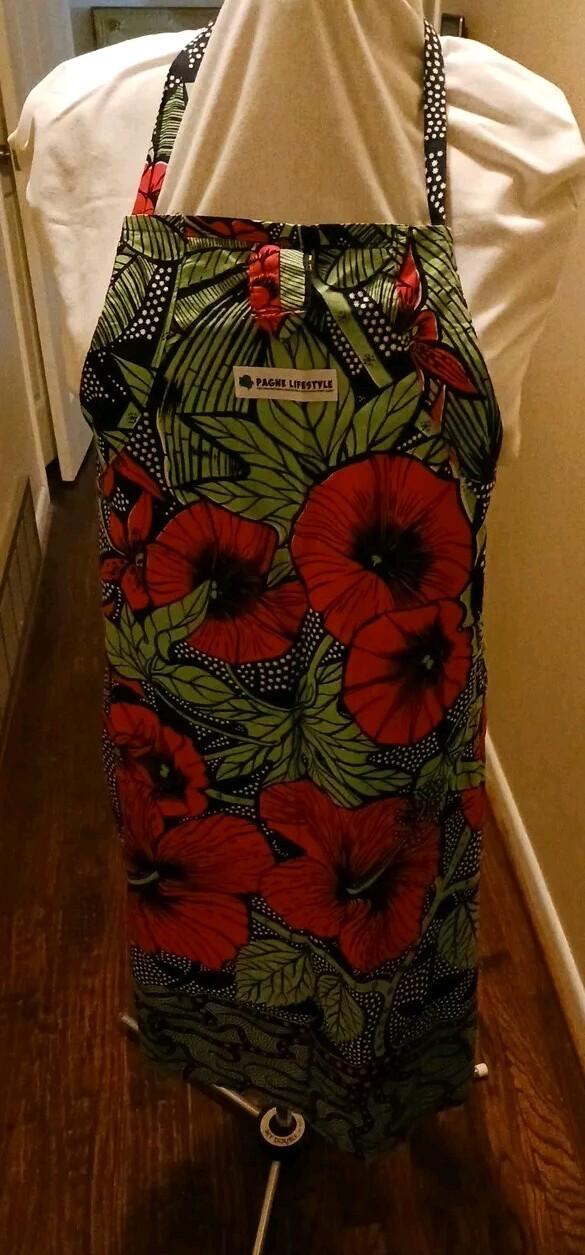 African Wax Print Fabric Apron