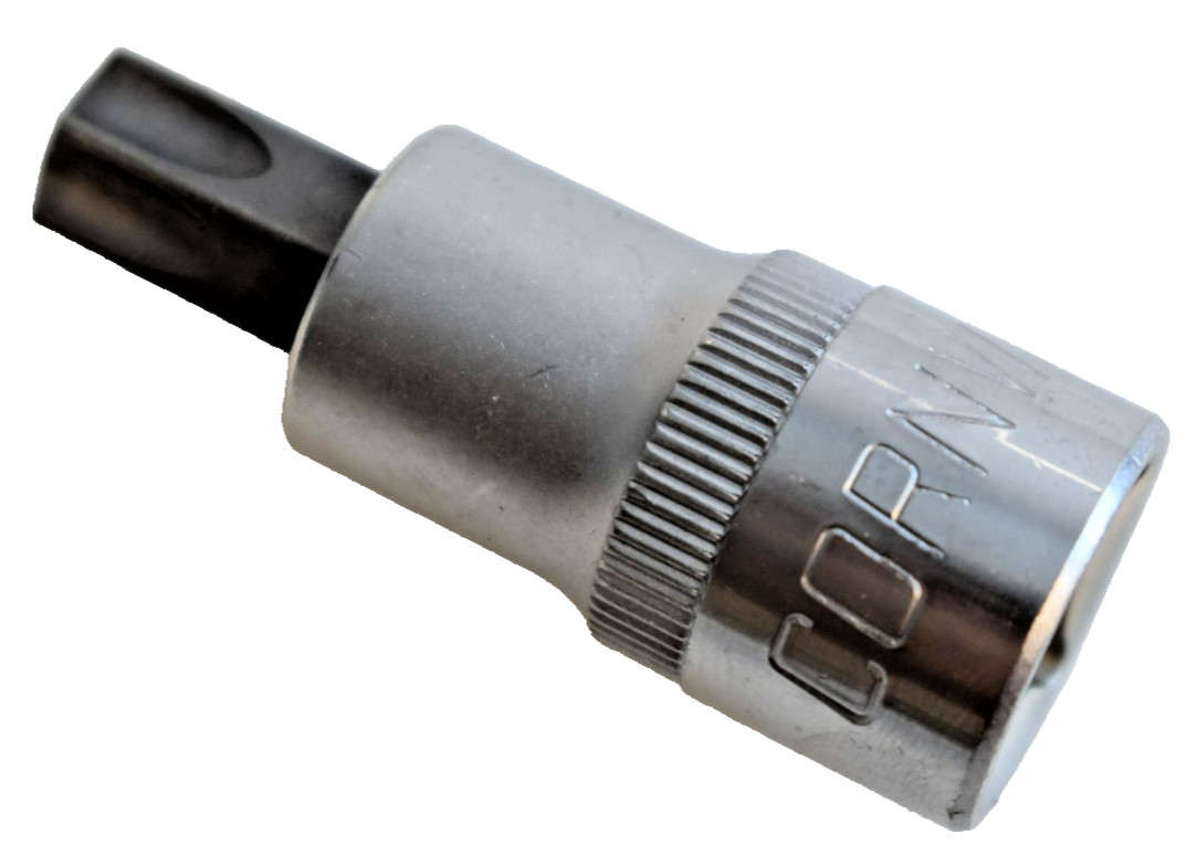 Cornwell Tools CBST553 T55 TORX Bit Socket Driver 1/2" Drive Chrome