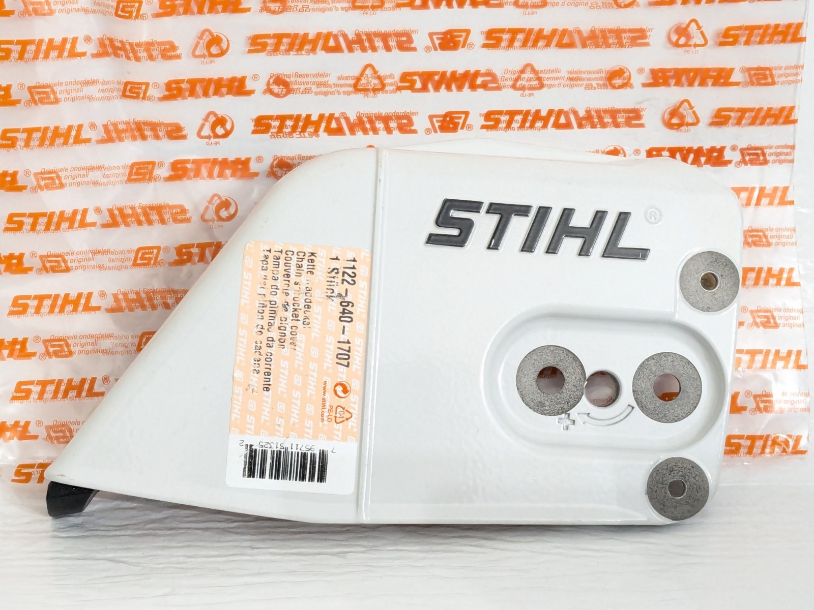 NOS OEM STIHL 1122 640 1707 Chain Sprocket Bar Cover MS640 MS650 MS660 064 066