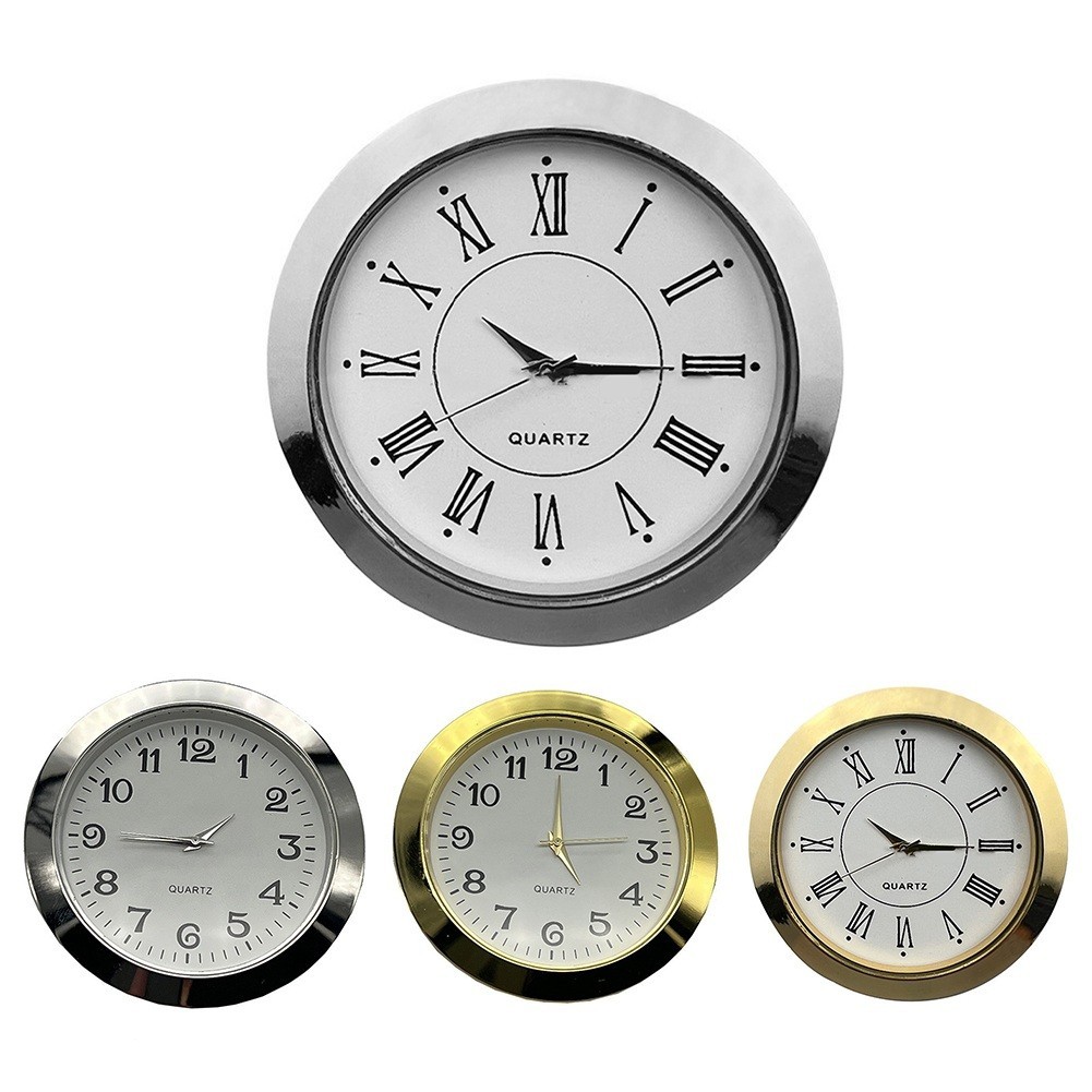 for MINI Clock Insert Quartz Movement Round 55mm Round Quartz Clock Insert New