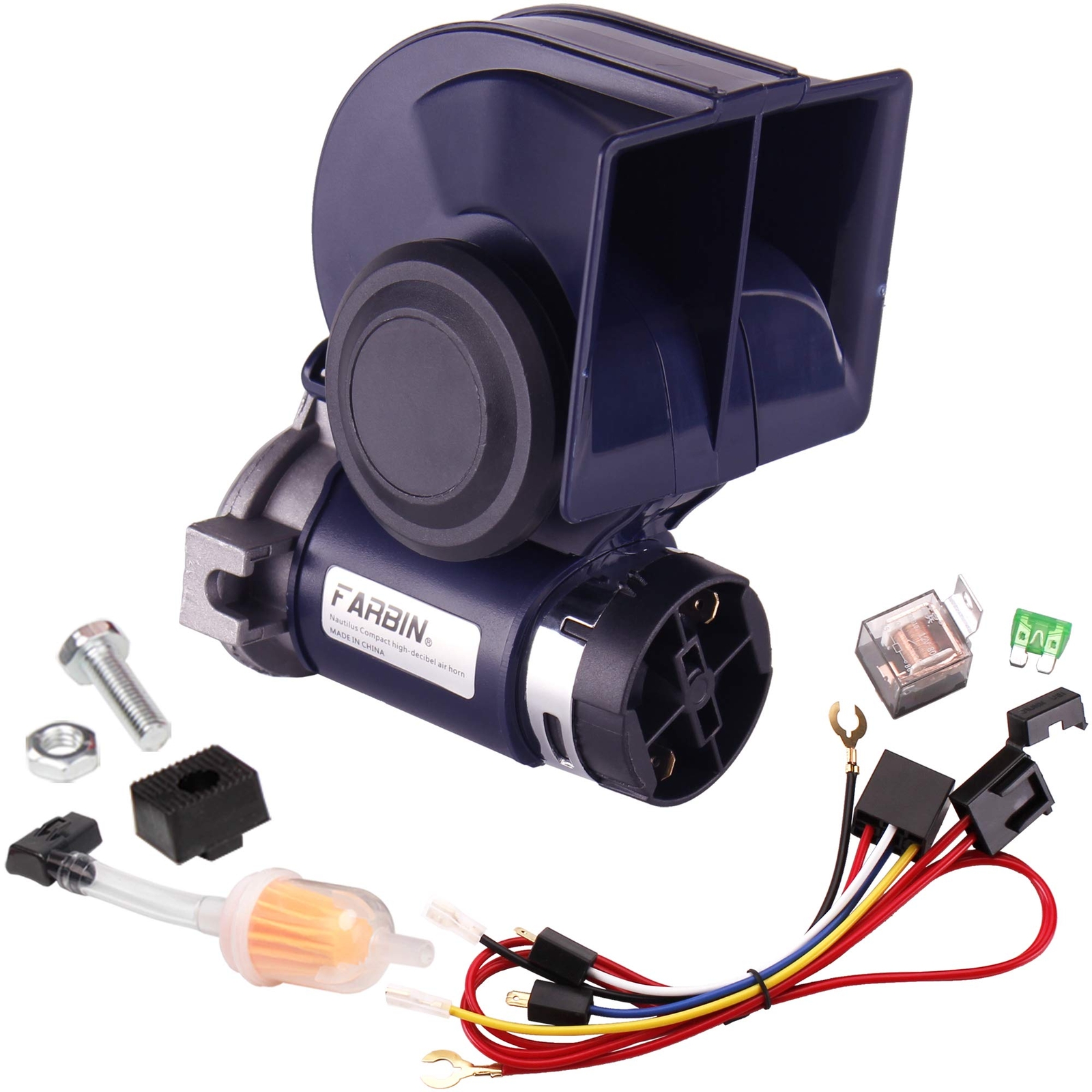 Air Horn for Truck/Car/motorcycleCar Horn Kit with Relay Wire Harness for Jee...