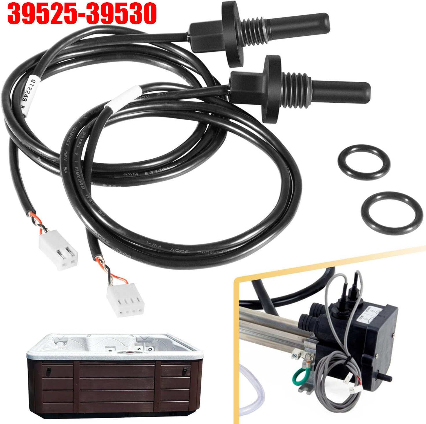 34-01395-K Temp Sensor Kit w/ O-Ring For Limelight Spas Hot Spring 2002-Current