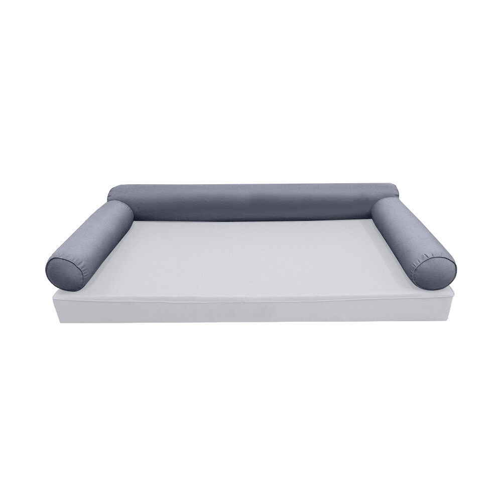 |COVER ONLY| STYLE 6 Queen Bolster Pillow Daybed Porch Swing Pipe Trim AD001