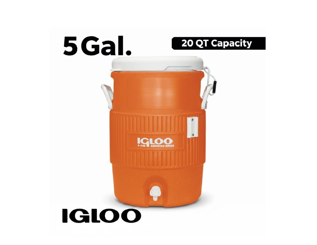Igloo 5 Gallon Heavy-Duty beverage Jug, Red White and Blue