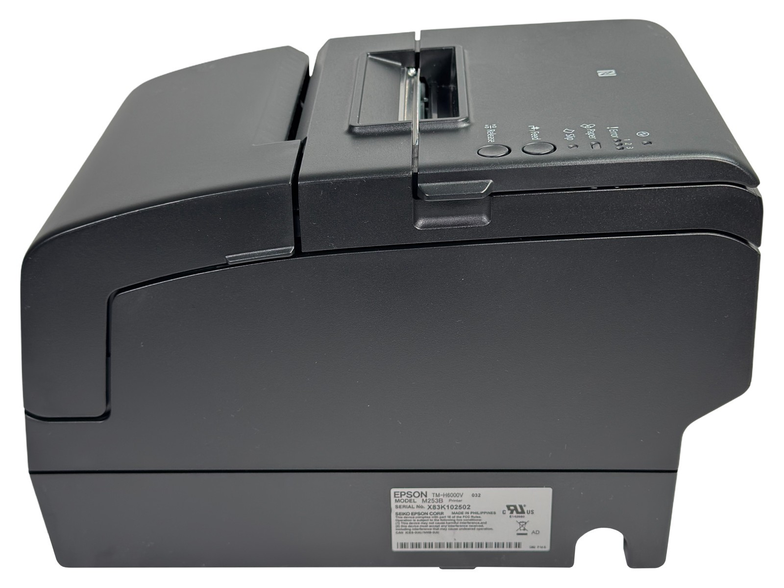 TESTED Epson TM-H6000V Multi-function POS Receipt Printer Endorser USB LAN