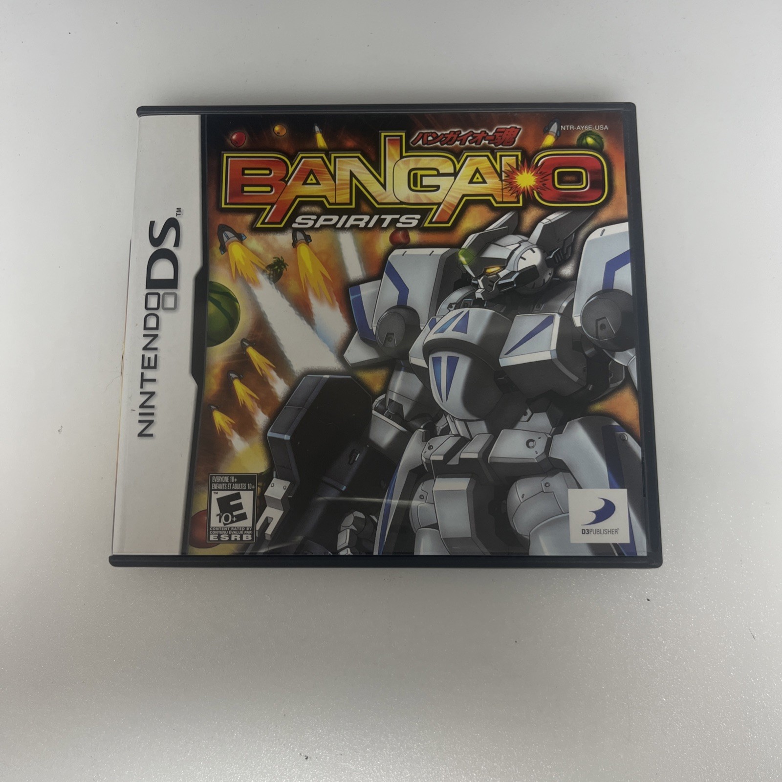 Bangai-O Spirits Nintendo DS CASE And MANUAL Only!!!