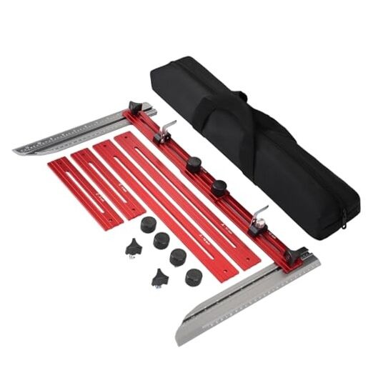 Stair Tread Template Tool - Stair Tread Jig for Accurately Measuring Angle,