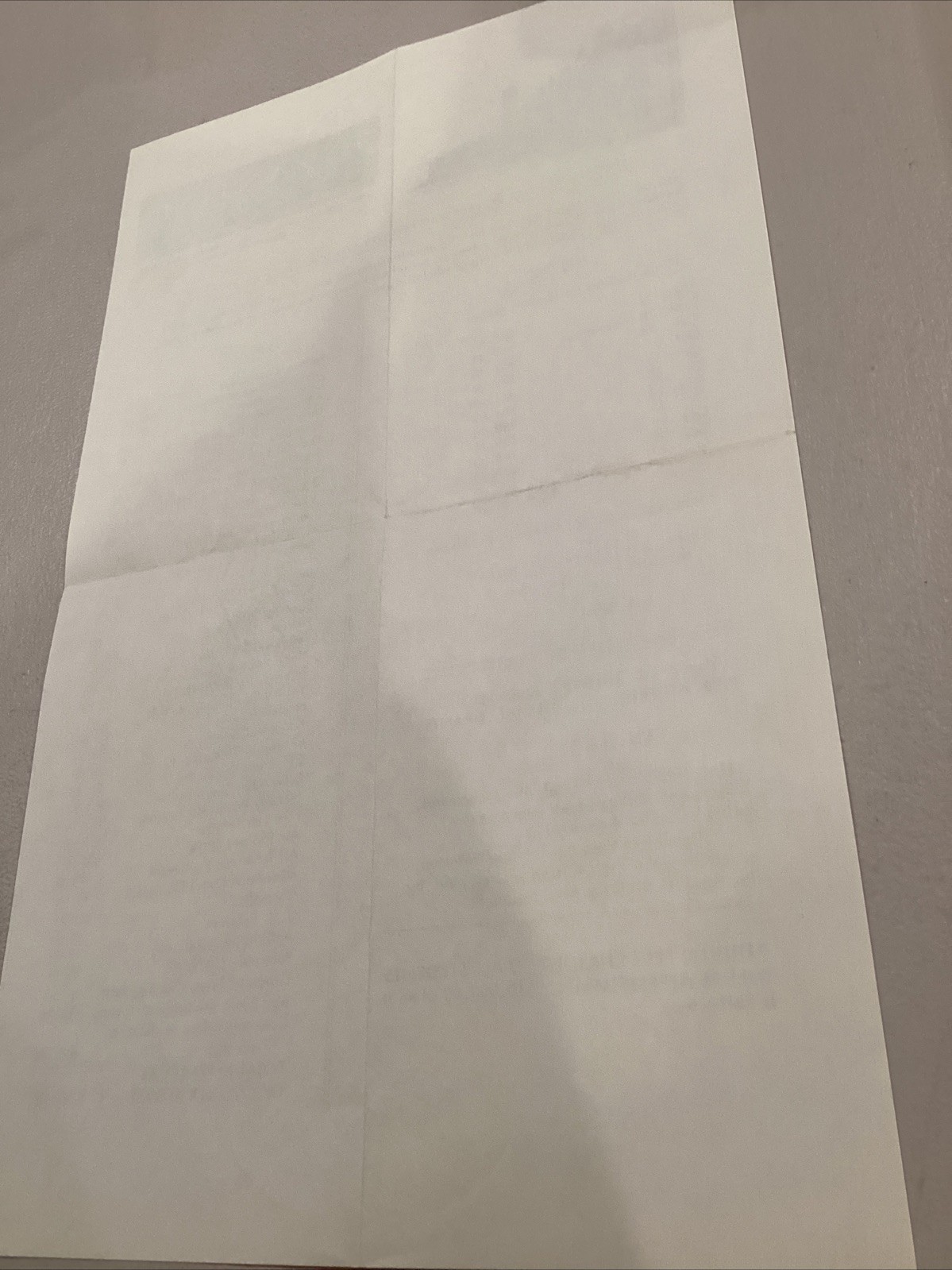 1970-1971 Byzantine Catholic High School Athletic Program Invoice Sheet
