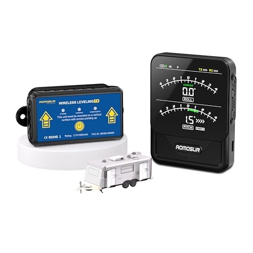 Wireless RV Leveling System, Smart Electronic Camper Leveler, Automatic