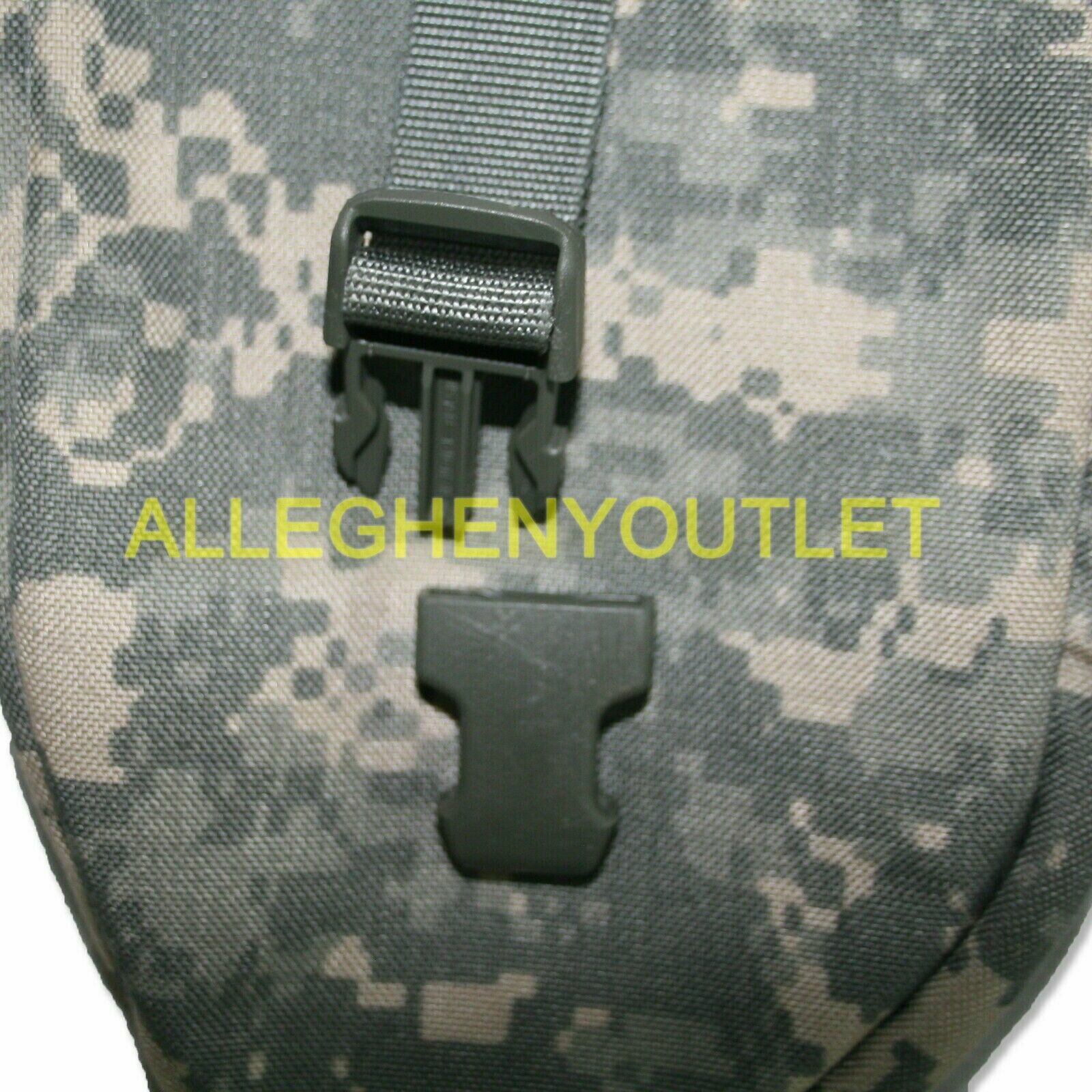 2 Pack US Army Surplus MOLLE ACU Camo E-Tool/General Purpose Tool Pouches EXC