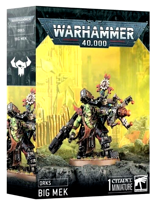 40K Orks Big Mek Warhammer Orks Shokk Attack Gun