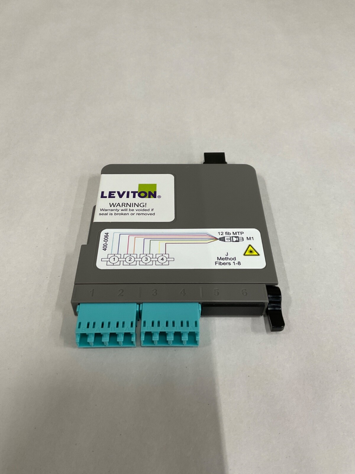 Leviton 38LM1-41C Module 12 fib MTP Method J Fiber Breakout Module