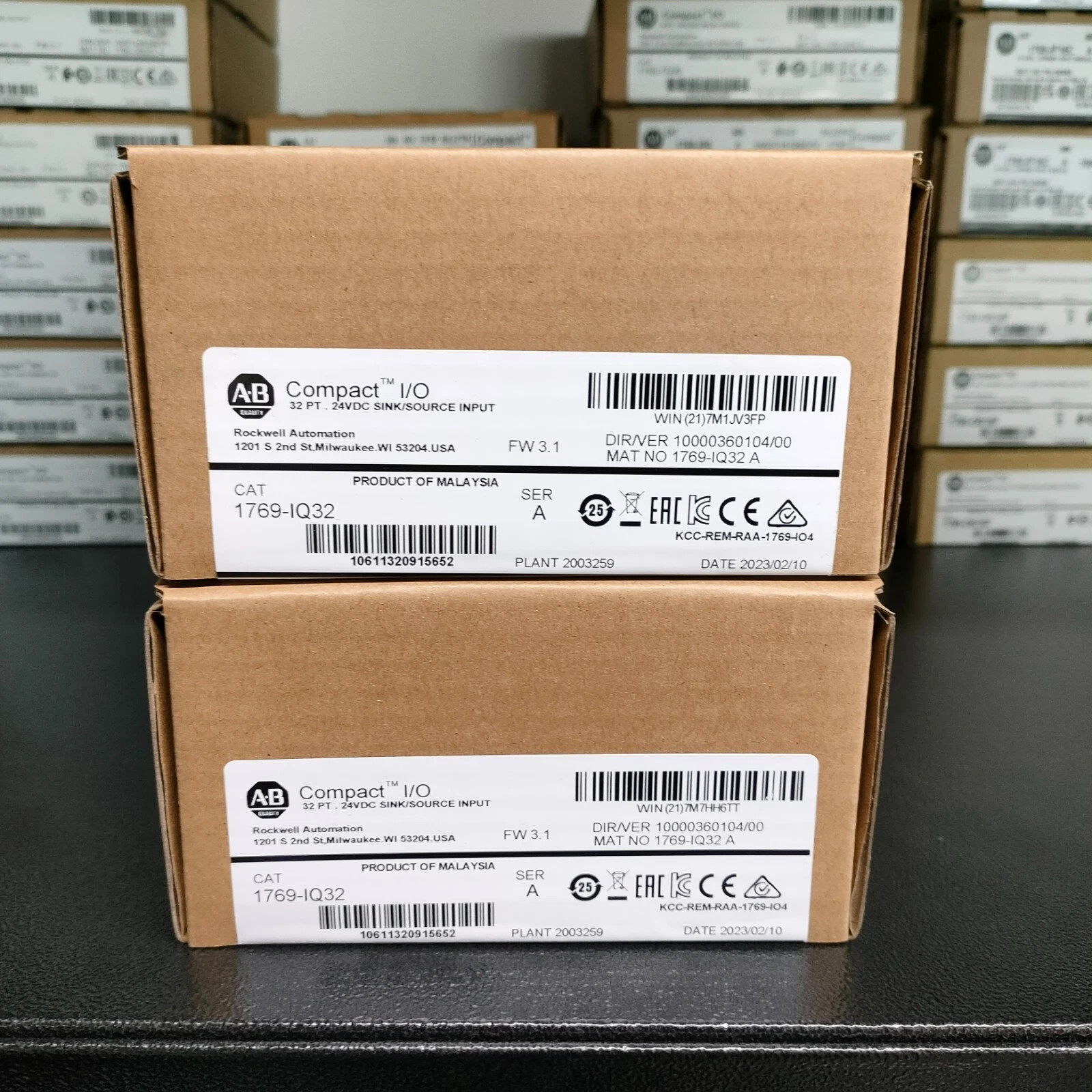 1PCS NEW Allen Bradley 1769-IQ32 SER A CompactLogix 24VDC Input Module Fast Ship