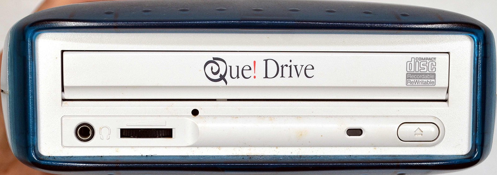 Que! Drive Compact Disc Recordable Rewritable QPS-525 No Cables Untested