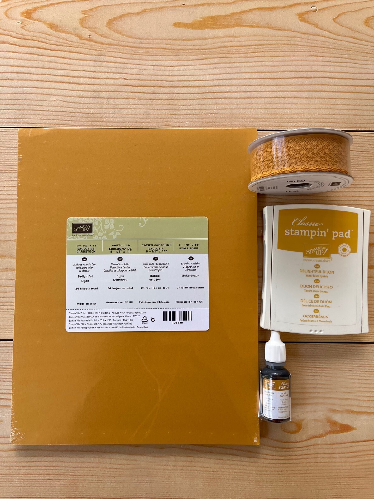 Stampin' Up! Retired Product Combos - CS, Ink Pad, Refill & Ribbon