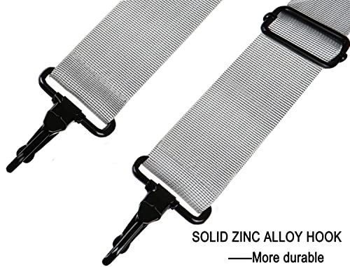 Shoulder Strap, Durable 55" Universal Replacement Laptop Shoulder Strap, Grey