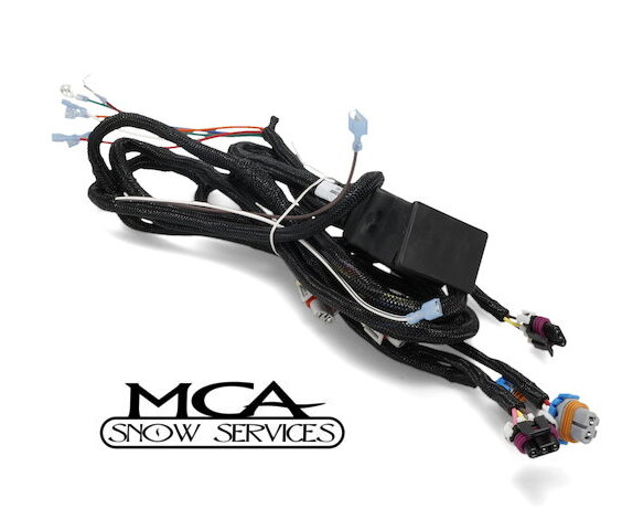 OEM BOSS SNOW PLOW 13 PIN HARNESS PLOW SIDE WIRING SL2 LIGHTS MSC08881