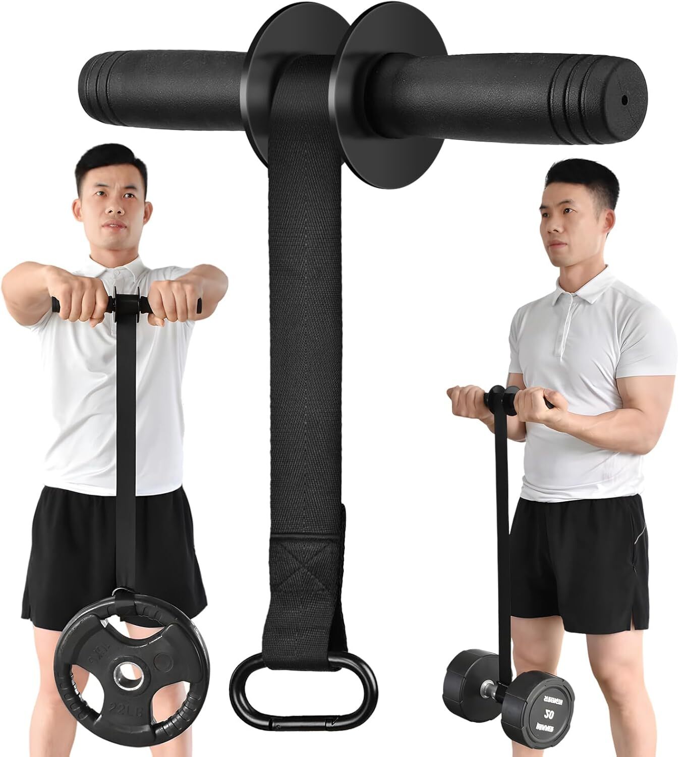 Forearm Wrist Roller Strengthener Arm Exerciser Forearm Blaster Strength Trainer