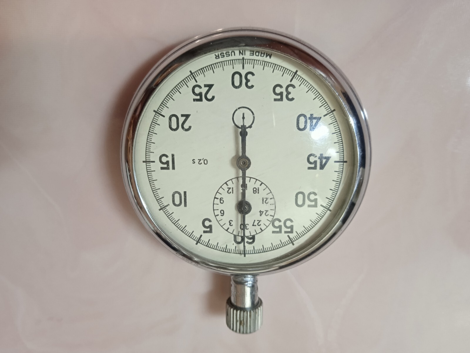 Soviet mechanical stopwatch Agat.