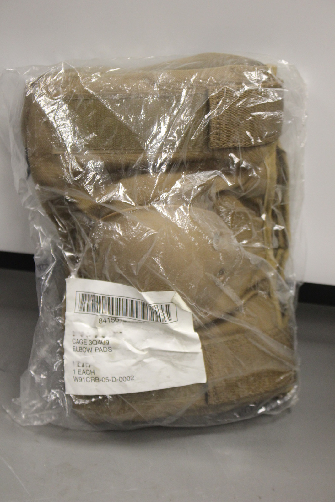 US Military Coyote Elbow Pads - 8415-01-515-0224 - Large - New!