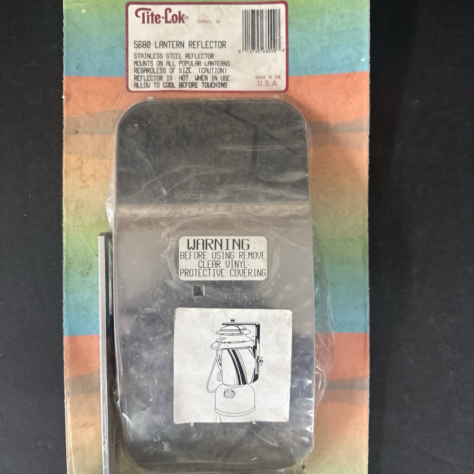 TITE-LOK 5680 Lantern Reflector Stainless - fits Coleman and others