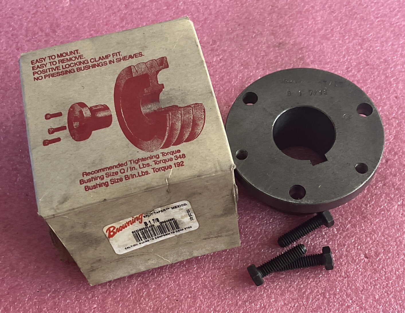 Browning B1 7/8" Split Taper Bushing