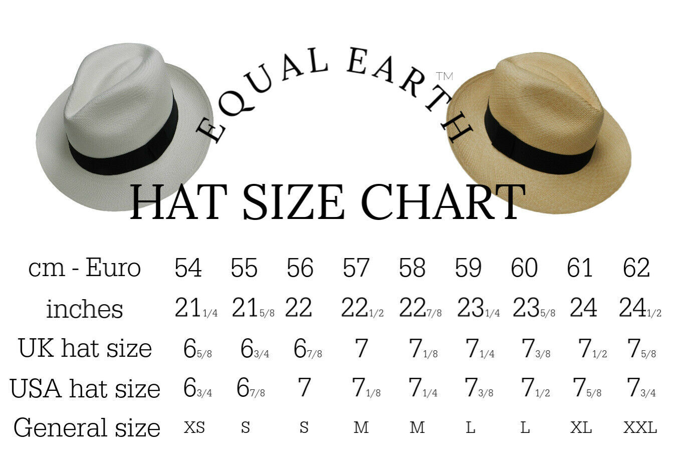 New Genuine Panama Hat Rolling Folding All Sizes Quality Travel Tube - Natural