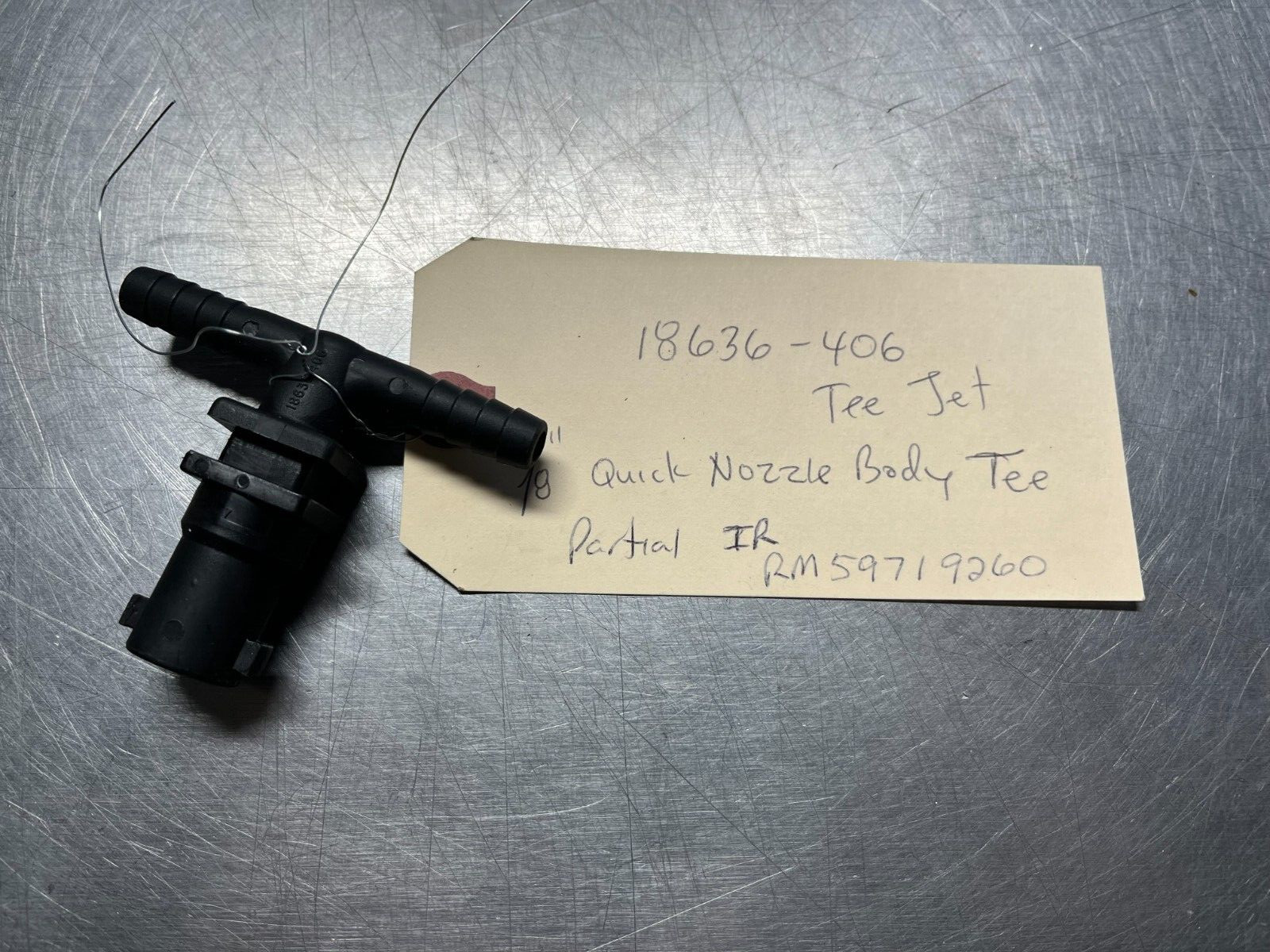 59719260  Volvo  **PARTIAL**   Nozzle TEE ONLY  Ingersoll Rand   RM59719260